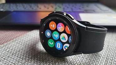 Акылдуу сааттар: Смартчасы Samsung Galaxy Watch 4 44 состояние 10/10 в комплекте кабель — 2