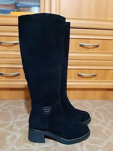 Сапоги: Сапоги, 38, Новый, цвет - Бежевый, Самовывоз — 16