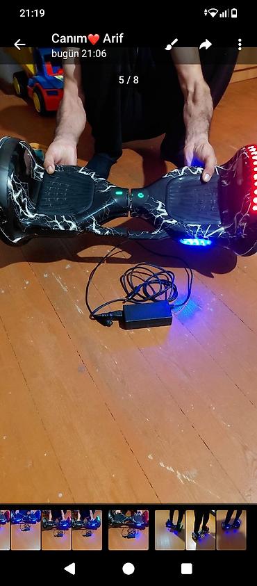 Giroskuterlər: Elektrik hoverboard (özüntarazlayan skuter) Yaxşı vezyetde akmulaytir — 2