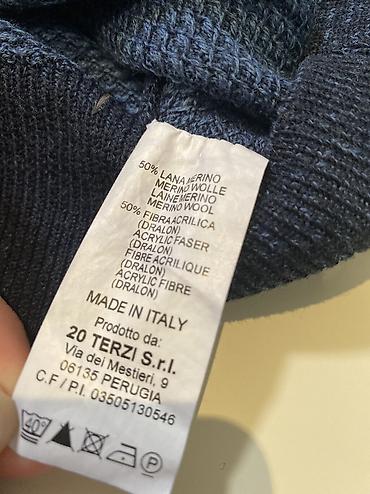 pull and bear turkey: Muški džemper od merino vune - Materijal: 50% merino vuna, 50% akril — 2