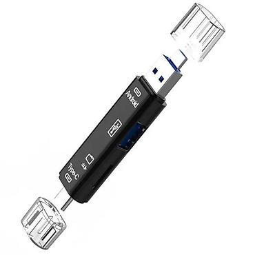 Druga oprema za računare i laptopove: Multifunkcionalni čitač memorijskih kartica USB 2.0 5u1 NOVO — 14