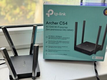 Модемы и сетевое оборудование: Роутер TP-Link Archer C54. Идеальный. Покупал новый 1го августа этого