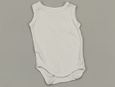 białe body niemowlęce: Body, 0-3 m, 
stan - Bardzo dobry