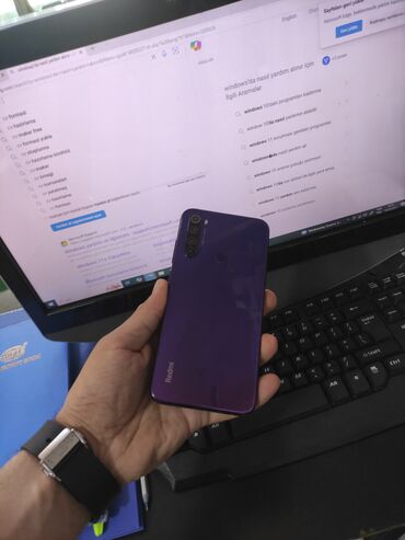 redmi note 11s qiymeti: Xiaomi Redmi Note 8, 64 GB, rəng - Bənövşəyi