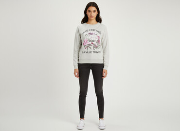 t shirty oui merci: CKH Clockhouse, Світшот жіночий, розмір XS