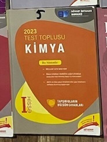 математика сборник тестов 2023 pdf 2 часть: Məhsul: 2023 Test Toplusu – Kimya (I hissə) Təsvir: - DİM (Dövlət