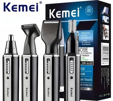 ГАЗ: Kemei 4-in-1 çoxfunksiyalı trimmer seti – üz və bədən baxımı üçün