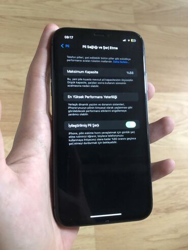 islenmis fen: IPhone 11, 64 GB, Black Titanium, Zəmanət, Face ID