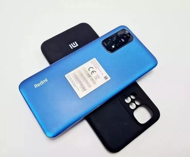 Samsung: Xiaomi, Redmi Note 11, Б/у, 256 ГБ, цвет - Синий, 2 SIM