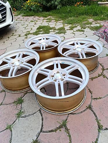 Диски: Литые Диски R 17 Комплект, отверстий - 5, Б/у at lalafo.kg — 10 Диски: Литые Диски R 17 Комплект, отверстий - 5, Б/у — 10