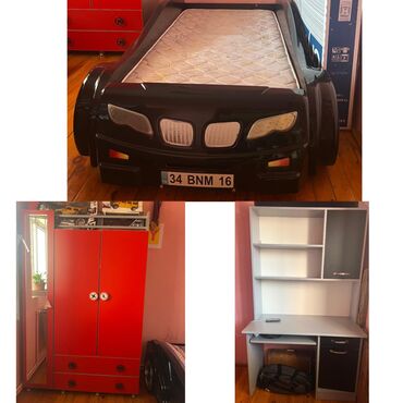 Paltaryuyan maşınlar: Oğlan üçün, İşlənmiş, Maşın-çarpayı, Yazı masası, Dolab