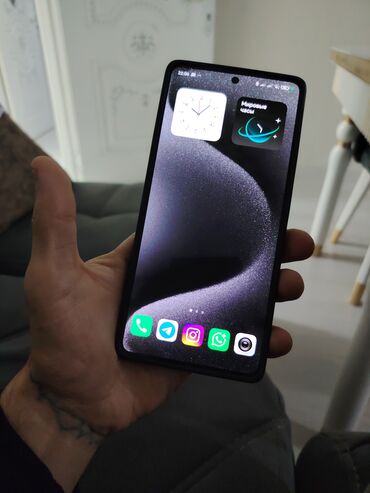 Infinix: Redmi Note 14S, 128 ГБ, цвет - Черный, Гарантия, Сенсорный, Отпечаток пальца