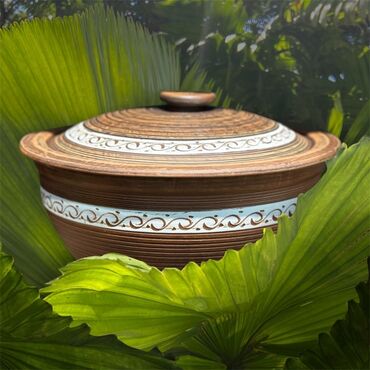 Qazanlar: Qazan, rəng - Qəhvəyi, Keramika — 2