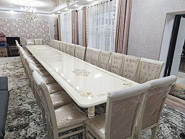 Столы и стулья для зала: Стол и стул для зала, Новый, Бесплатная доставка, цвет - Белый — 1