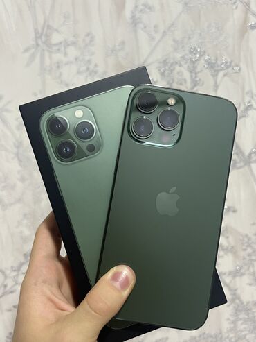 iphone 13 pro green: IPhone 13 Pro Max, 128 ГБ, Alpine Green, Защитное стекло, Чехол, Кабель