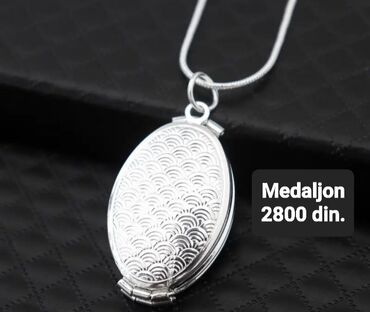 lancici od hiruskog celika: Ogrlica sa priveskom, Handmade, Materijal: Srebro