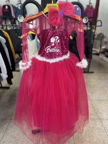 Платья: Детское платье, цвет - Красный, Новый — 10