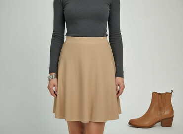 czarne spódnice dresowe: Orsay, Women`s skirt, size S