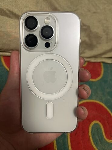 телефоны айфон 14: IPhone 14 Pro Max, Новый, 256 ГБ, Белый, Чехол, 89 %