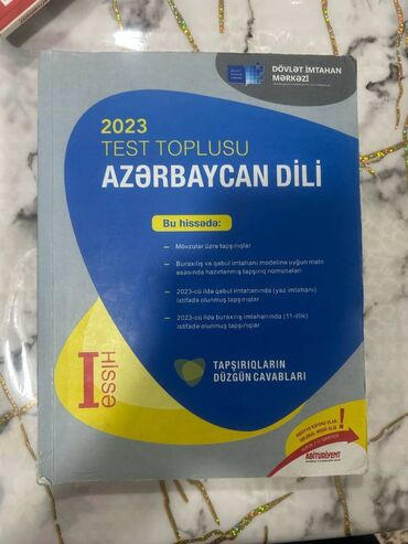 azərbaycan dili test toplusu 2 ci hissə: İşlənmiş Vəziyyətdə Azərbaycan Dili 1 ci hissə Test Toplusu Satılır(3