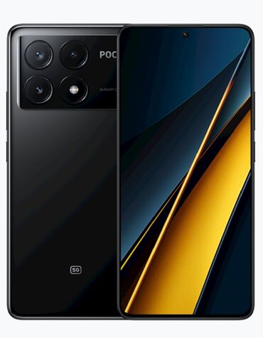 a 12 telefon: Poco X6 Pro 5G, 512 GB, Zəmanət, Sensor, Barmaq izi