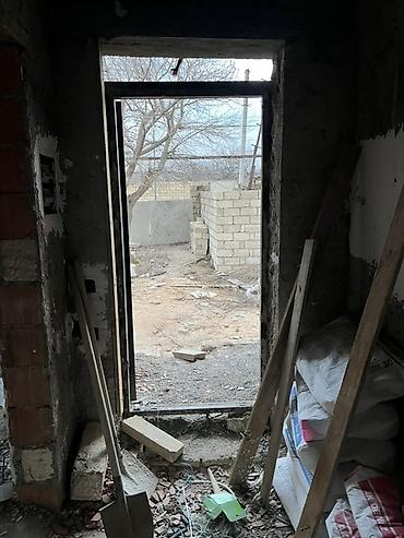 Недвижимость: Satılır: Tikintisi davam edən fərdi yaşayış evi - Layihə: 1 mərtəbə + — 9