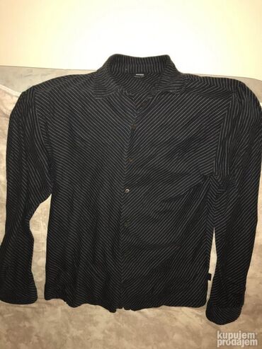 Košulje: Košulja Na duge rukave, S (EU 48), M (EU 50), L (EU 52), Boss, bоја - Siva, Pamuk — 4