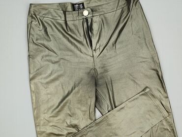 Material trousers for women, size L