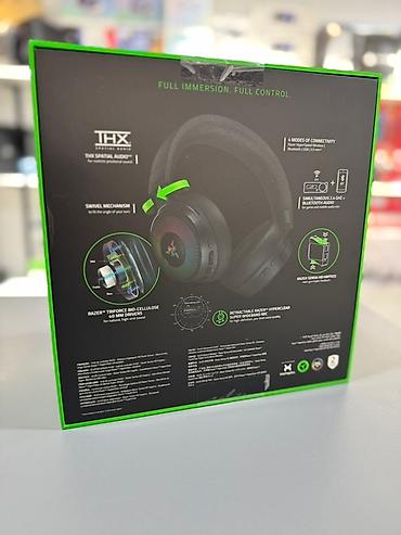 nintendo controller: Беспроводная игровая гарнитура Razer Kraken V4 Pro с блоком — 3