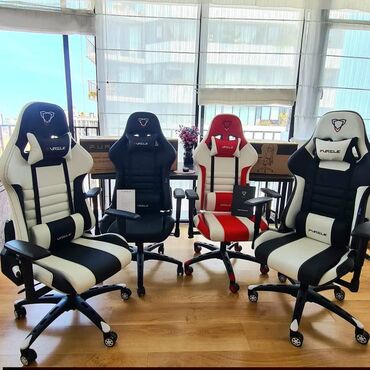 Ofis və oyun kresloları: Yeni, Təkərli, Qolları tənzimlənir, Dəri -da lalafo.az — 1 Ofis və oyun kresloları: Yeni, Təkərli, Qolları tənzimlənir, Dəri — 1