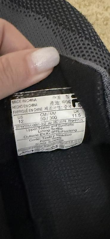 fila: Мужские кроссовки, 45, Fila, Б/у, цвет - Серый — 2