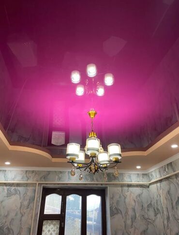 Натяжной потолок: Натяжной потолок Глянцевое, Матовое, 3D потолки Гарантия, Бесплатная консультация, Бесплатный замер — 9