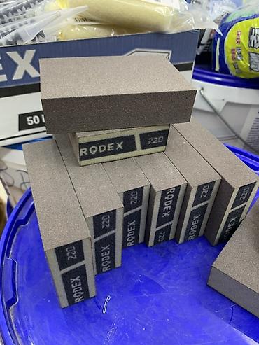 туп: Шлифовальные губки RODEX, зерно P220 - Материал: абразивное покрытие — 1