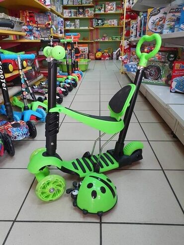 Igračke: Trotineti 5u1 snizenje 4500din, sediste, rucica, naslon se skidaju — 11