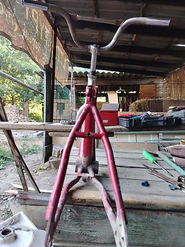 купить раму: Рама и вилка для BMX/дёрт в сборе с рулём Комплектация по фото: - — 3