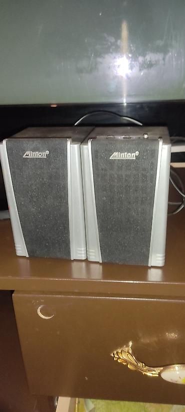 komputerlər stolustu: Minton stereo kompüter akustikası (2 ədəd kolonka) - Brend: Minton - — 3