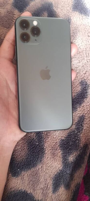 iphone 5se: IPhone 11 Pro, Б/у, 256 ГБ, Alpine Green, Чехол, 74 %