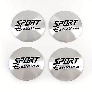 diska: Alüminium “SPORT Edition” disk mərkəz emblemləri – 4 ədəd set qiymət — 1