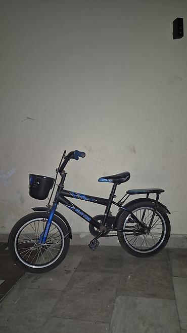 Velosipedlər: Uşaq velosipedi – Pilot Star, 16" təkərlər - Rəng: qara-mavi - Ölçü — 3