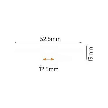 Ostali elektro materijali: ALUMINIJUMSKI PROFIL ZA LED TRAKE 2M UGRADNI RIGIPS PROFIL | — 6