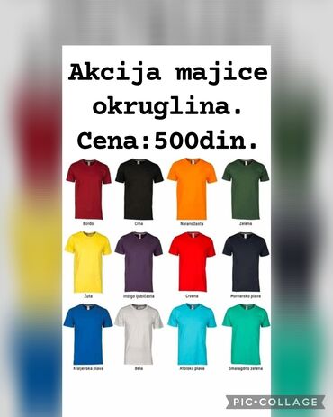 muške majice za finess: T-shirt XS (EU 34), S (EU 36), M (EU 38)