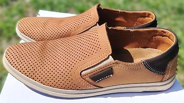 слиф понтеры: 👟 Слипоны Respect (натуральный нубук) + орто-стельки в подарок — 3