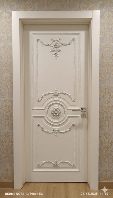 Otaq qapıları: Yataq otağı üçün Yeni Otaq qapısı 90x205 sm Çərçivə ilə, Zəmanətli, Ödənişli quraşdırma, Pulsuz çatdırılma — 3