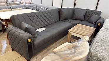 masalli mebel: Künc divan, Yeni, Açılan, Bazalı, Nabuk, Şəhərdaxili pulsuz çatdırılma — 1