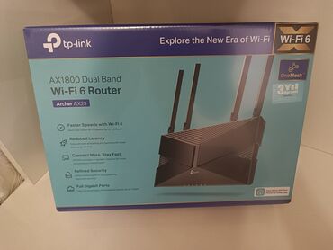 Modemlər və şəbəkə avadanlıqları: İkizolaqlı Wi‑Fi 6 marşrutlaşdırıcısı TP-Link Archer AX23 lalafo.az -da Modemlər və şəbəkə avadanlıqları: İkizolaqlı Wi‑Fi 6 marşrutlaşdırıcısı TP-Link Archer AX23