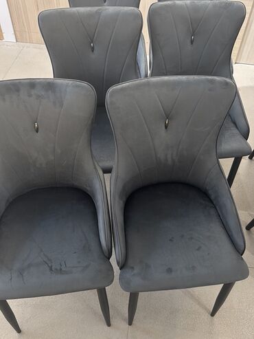 Стулья для кухни: Стул для кухни, Другой материал, цвет - Серый — 39