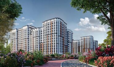 раздольный ак жол: 1 комната, 49 м², Элитка, 14 этаж, ПСО (под самоотделку)
