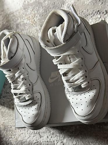 nike air force 1: Nike Air Force 1 High – ağ rəng Originaldı go sportdan alınıb 240 — 2