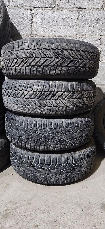 балон уаз: Железные Диски R 15 AMG, Комплект, отверстий - 5, Б/у — 5