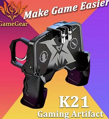 GameGear K21 Gaming Artifact – mobil oyun üçün tetiklərlə təchiz lalafo.az -da GameGear K21 Gaming Artifact – mobil oyun üçün tetiklərlə təchiz